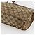 Borsa a Spalla GG Canvas Gucci Beige Argento 120841 Auth 151597 - vista 15