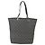 Borsa Tote GG Canvas Gucci Nera Argento 31243 Auth 151751 Nero - vista 2