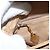 Gucci Borsa a Spalla Micro GG Supreme PVC Beige Oro 007 49 5548 Auth 151458 D'oro - vista 19