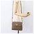 Gucci Borsa a Spalla Micro GG Supreme PVC Beige Oro 007 49 5548 Auth 151458 D'oro - vista 23