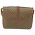 Céline Borsa a Spalla in Tela Macadam CELINE PVC Beige Oro Auth ka545 D'oro - vista 2