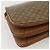 Céline Borsa a Spalla in Tela Macadam CELINE PVC Beige Oro Auth ka545 D'oro - vista 9