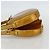 Borsa LOEWE in pelle lucida 2 in 1 oro Auth ka527 D'oro - vista 3