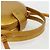 Borsa LOEWE in pelle lucida 2 in 1 oro Auth ka527 D'oro - vista 7