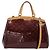 LOUIS VUITTON Sac à main Monogram Vernis Blair MM 2way Amarante M91619 Auth 155013 Bordeaux