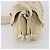 LOUIS VUITTON Monogram Mini Lin Saumur PM Bag Ivory Dunne M95314 LV Auth 153946 Cream - view 3