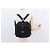 Mochila PRADA de nylon negra plateada auténtica bs31366 Negro Plata - vista 27