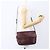 CARTIER Borsa a Spalla Must Line Pelle Bordeaux Oro Auth 151746 D'oro Bordò - vista 23
