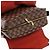 LOUIS VUITTON Borsa a Spalla Naviglio Damier Ebene N45255 LV Auth 153512 - vista 10