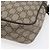 Gucci Borsa a Spalla GG Supreme PVC Beige Oro 233268 Auth 153011 D'oro - vista 16