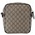 Gucci Borsa a Spalla GG Supreme PVC Beige Oro 233268 Auth 153011 D'oro - vista 2