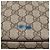 Gucci Borsa a Spalla GG Supreme PVC Beige Oro 233268 Auth 153011 D'oro - vista 9