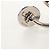 LOUIS VUITTON Set di Bracciali Damier Ebene Argento LV Auth BA8383V - vista 10