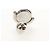 LOUIS VUITTON Set di Bracciali Damier Ebene Argento LV Auth BA8383V - vista 19