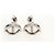 LOUIS VUITTON Set di Bracciali Damier Ebene Argento LV Auth BA8383V - vista 22