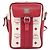 MCM Vicetos Logogram Schultertasche aus PVC-Leder Weiß Silber Authentisch 153908 - Ansicht 13