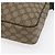 Gucci Borsa a Spalla GG Supreme PVC Marrone Oro 201448 Auth ka392 D'oro - vista 14