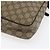 Gucci Borsa a Spalla GG Supreme PVC Marrone Oro 201448 Auth ka392 D'oro - vista 16