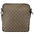 Gucci Borsa a Spalla GG Supreme PVC Marrone Oro 201448 Auth ka392 D'oro - vista 2