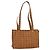 Borsa Tote Vicetos Logogram MCM in pelle PVC marrone e oro Auth BA8430 D'oro