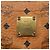 Borsa Tote Vicetos Logogram MCM in pelle PVC marrone e oro Auth BA8430 D'oro - vista 12