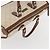 Gucci Borsa GG Supreme in PVC crema e oro 190259 Auth ka255 D'oro Crudo - vista 7