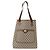 GUCCI GG Plus Supreme Web Sherry Line Tote Bag PVC Beige Red Green Auth ka315 - view 13