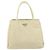 Borsa Tote PRADA in nylon avorio argento Auth ar13818 Crudo - vista 13