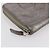 CHANEL Langer Geldbeutel Leder Silber CC Auth 153323 - Ansicht 14
