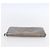 CHANEL Langer Geldbeutel Leder Silber CC Auth 153323 - Ansicht 6