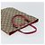 Gucci Borsa a mano GG Supreme in PVC beige 117551 Auth yk19795 - vista 6