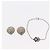 Collana VERSACE metallo 4 pezzi Oro Argento Auth bs30846 D'oro - vista 9
