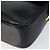 Bolso de Hombro CÉLINE Carroza de Cuero Negro y Dorado Auth ka264 - vista 14