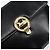 Bolso de Hombro CÉLINE Carroza de Cuero Negro y Dorado Auth ka264 - vista 18