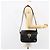 Bolso de Hombro CÉLINE Carroza de Cuero Negro y Dorado Auth ka264 - vista 23