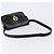 Bolso de Hombro CÉLINE Carroza de Cuero Negro y Dorado Auth ka264 - vista 7