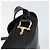 Bolso de Hombro CÉLINE Carroza de Cuero Negro y Dorado Auth ka264 - vista 9