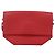 Hermès HERMES Opry 24 Borsa a Spalla in Pelle Rossa Argento Auth 154087SM Rosso - vista 13