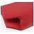 Hermès HERMES Opry 24 Borsa a Spalla in Pelle Rossa Argento Auth 154087SM Rosso - vista 16