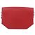 Hermès HERMES Opry 24 Borsa a Spalla in Pelle Rossa Argento Auth 154087SM Rosso - vista 2