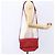 Hermès HERMES Opry 24 Borsa a Spalla in Pelle Rossa Argento Auth 154087SM Rosso - vista 22