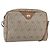Christian Dior Borsa a spalla in tela a nido d'ape PVC beige oro Auth ki6153 D'oro