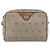 Christian Dior Borsa a spalla in tela a nido d'ape PVC beige oro Auth ki6153 D'oro - vista 13