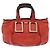 Chloé Borsa a mano in pelle Chloe Etel 2 in 1 Rossa Oro Auth BA8651 Rosso D'oro - vista 13