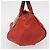 Chloé Borsa a mano in pelle Chloe Etel 2 in 1 Rossa Oro Auth BA8651 Rosso D'oro - vista 3