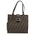 FENDI Zucca Canvas Mamma Baguette Tote Bag Braun Schwarz Auth 157686 - Ansicht 13