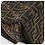 FENDI Zucca Canvas Mamma Baguette Tote Bag Braun Schwarz Auth 157686 - Ansicht 16