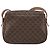 Céline Borsa a Spalla in Tela Macadam CELINE in Pelle PVC Marrone Oro Auth 157688 D'oro - vista 2