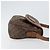Céline Borsa a Spalla in Tela Macadam CELINE in Pelle PVC Marrone Oro Auth 157688 D'oro - vista 3