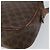 Céline Borsa a Spalla in Tela Macadam CELINE in Pelle PVC Marrone Oro Auth 157688 D'oro - vista 9